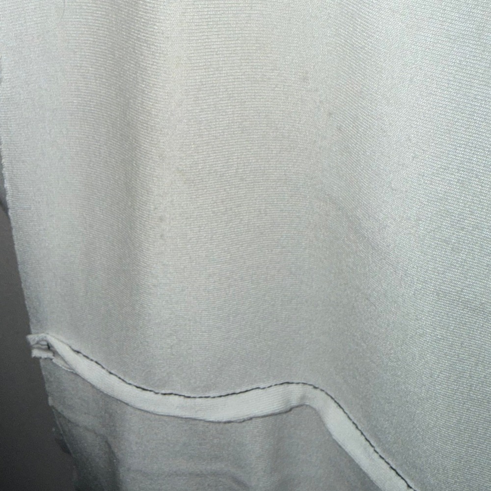 BKE core White Bamboo Rayon Scoop Neck Short Sleeve Top BKCR15081 Small - Picture 3 of 6